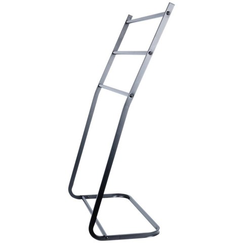 Wieszak na Ręczniki Ubrania Wolnostojący Metalowy Czarny VILDE 58x28x86,5cm Wieszak na Ręczniki Ubrania Wolnostojący Metalowy Czarny VILDE 58x28x86,5cm
