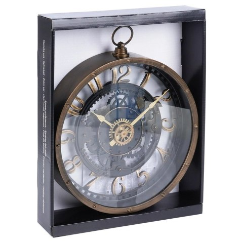 Zegar ścienny brązowy 26,5 cm Zegar ścienny brązowy 26,5 cm