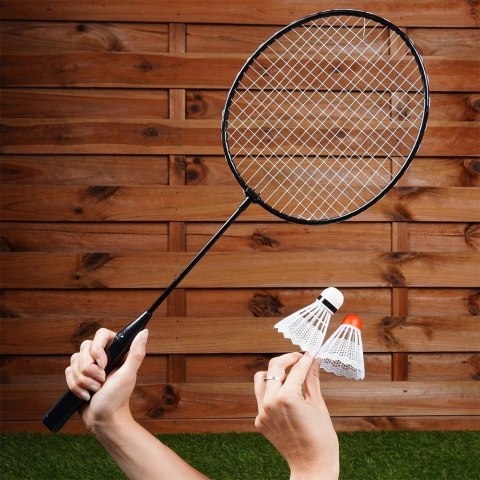 Zestaw do Badmintona Rakietki Rekreacyjny VILDE 8 lotek 61 cm 12 el. Zestaw do Badmintona Rakietki Rekreacyjny VILDE 8 lotek 61 cm 12 el.