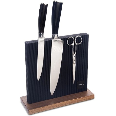 Stojak na noże magnetyczny dwustronny BLACK 24x24 cm Stojak na noże magnetyczny dwustronny BLACK 24x24 cm