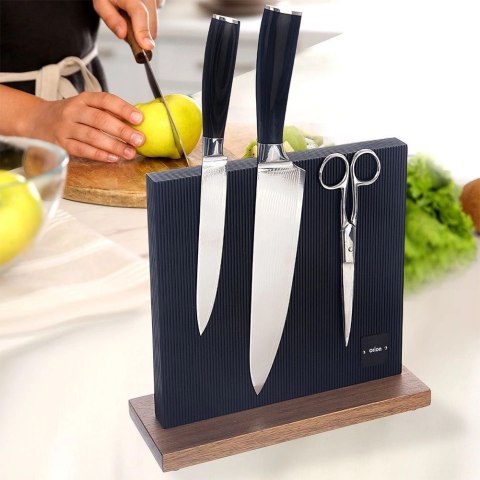 Stojak na noże magnetyczny dwustronny BLACK 24x24 cm Stojak na noże magnetyczny dwustronny BLACK 24x24 cm