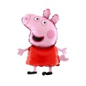 Balon Foliowy - Świnka Peppa 36 cm Grabo na patyk Grabo