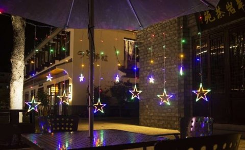 Kurtyna świetlna 138 LED - multicolor 31V | KŚ11316 Kurtyna świetlna 138 LED - multicolor 31V | KŚ11316