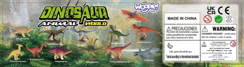 WOOPIE Zestaw Figurki Dinozaury 18 szt. - wersja 1 WOOPIE Zestaw Figurki Dinozaury 18 szt. - wersja 1