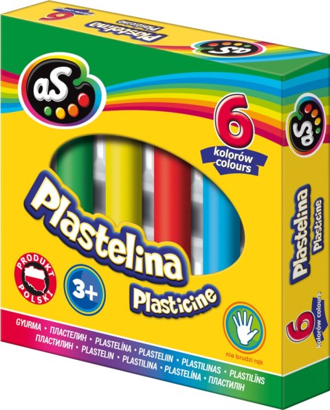 Plastelina AS 6 kolorów Astra Plastelina AS 6 kolorów Astra