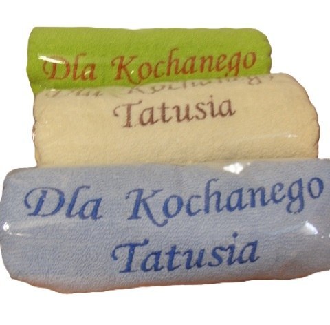 Ręcznik haftowany 50 x 100 TATA Ręcznik haftowany 50 x 100 TATA