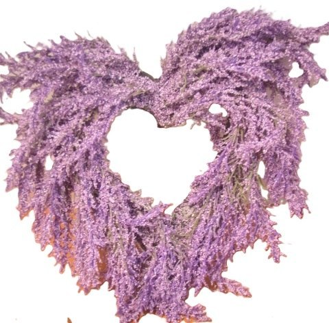 Serce lawendowe 20x22 cm 67033 Serce lawendowe 20x22 cm 67033