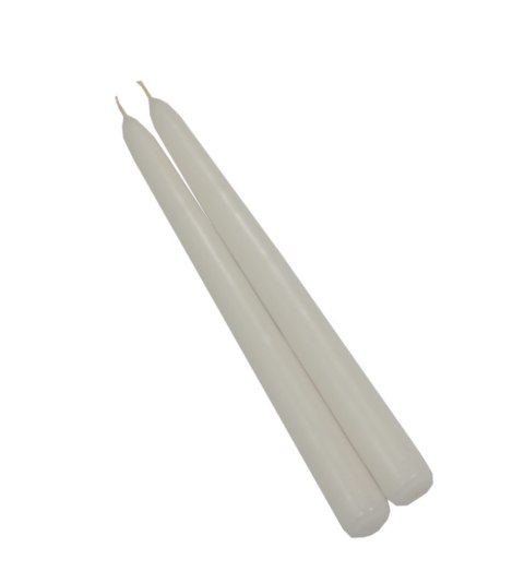 Świeca 10szt. stożek barwiona biała 30cm | ST30N18 Świeca 10szt. stożek barwiona biała 30cm | ST30N18
