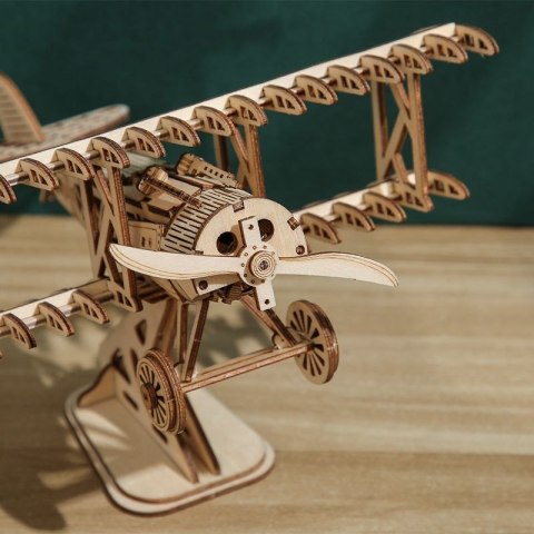 DREWNIANE PUZZLE MODEL 3D - SAMOLOT DIY DREWNIANE PUZZLE MODEL 3D - SAMOLOT DIY