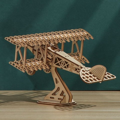 DREWNIANE PUZZLE MODEL 3D - SAMOLOT DIY DREWNIANE PUZZLE MODEL 3D - SAMOLOT DIY