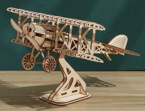 DREWNIANE PUZZLE MODEL 3D - SAMOLOT DIY DREWNIANE PUZZLE MODEL 3D - SAMOLOT DIY