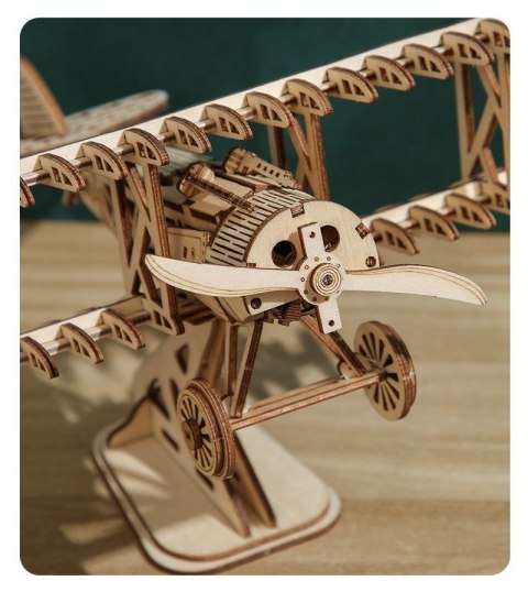 DREWNIANE PUZZLE MODEL 3D - SAMOLOT DIY DREWNIANE PUZZLE MODEL 3D - SAMOLOT DIY