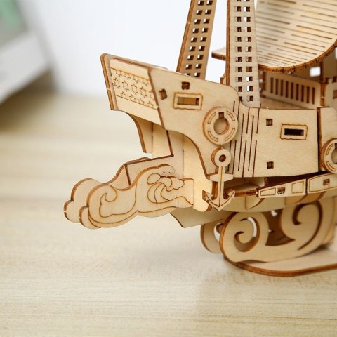 DREWNIANE PUZZLE MODEL 3D - STATEK DIY 7+ DREWNIANE PUZZLE MODEL 3D - STATEK DIY 7+