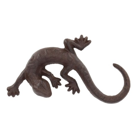 JASZCZURKA Z ŻELIWA DEKORACJA OGRODOWA 18,3 cm JASZCZURKA Z ŻELIWA DEKORACJA OGRODOWA 18,3 cm