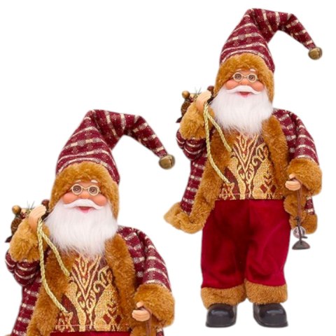 ŚWIĘTY MIKOŁAJ FIGURKA ZABAWKA 30cm MIKOŁAJEK ŚWIĘTY MIKOŁAJ FIGURKA ZABAWKA 30cm MIKOŁAJEK