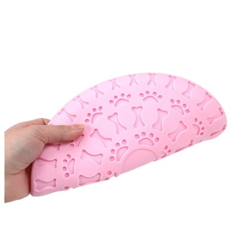 ZABAWKA DLA PSA FRISBEE MISKA NA KARMĘ WODĘ 2w1 RÓŻOWA ZABAWKA DLA PSA FRISBEE MISKA NA KARMĘ WODĘ 2w1 RÓŻOWA