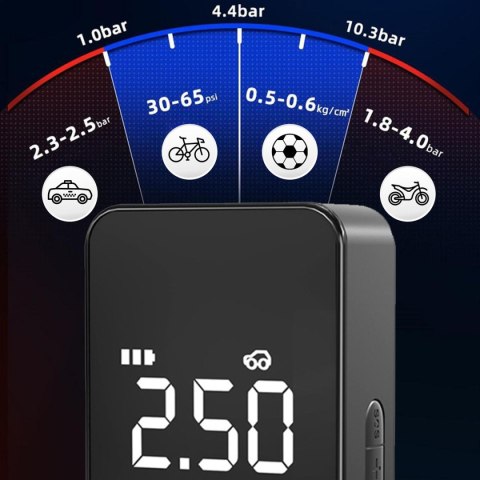 BEZPRZEWODOWA POMPKA ELEKTRYCZNA KOMPRESOR SAMOCHODOWY ROWEROWY POWERBANK BEZPRZEWODOWA POMPKA ELEKTRYCZNA KOMPRESOR SAMOCHODOWY ROWEROWY POWERBANK