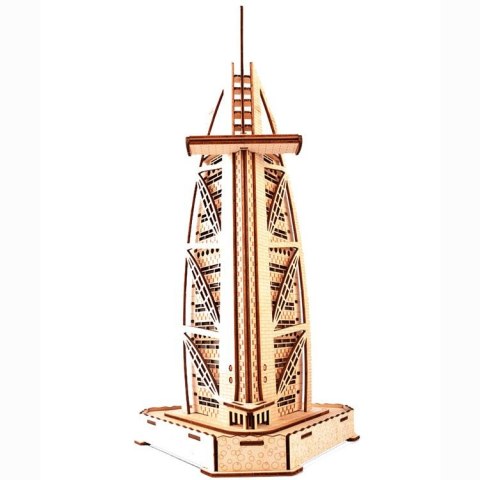 DREWNIANE PUZZLE 3D BURJ AL ARAB 42cm BURDŻ AL ARAB DIY 8+ DREWNIANE PUZZLE 3D BURJ AL ARAB 42cm BURDŻ AL ARAB DIY 8+