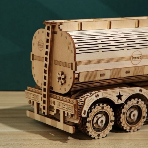 DREWNIANE PUZZLE 3D CIĘŻARÓWKA CYSTERNA DIY 14+ FUEL TANK CAR DREWNIANE PUZZLE 3D CIĘŻARÓWKA CYSTERNA DIY 14+ FUEL TANK CAR