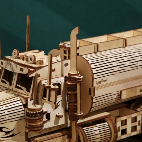DREWNIANE PUZZLE 3D CIĘŻARÓWKA CYSTERNA DIY 14+ FUEL TANK CAR DREWNIANE PUZZLE 3D CIĘŻARÓWKA CYSTERNA DIY 14+ FUEL TANK CAR