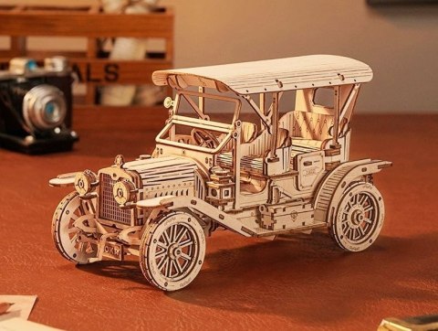 DREWNIANE PUZZLE 3D DIY RETRO SAMOCHÓD ZABYTKOWY 1910s DREWNIANE PUZZLE 3D DIY RETRO SAMOCHÓD ZABYTKOWY 1910s