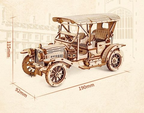 DREWNIANE PUZZLE 3D DIY RETRO SAMOCHÓD ZABYTKOWY 1910s DREWNIANE PUZZLE 3D DIY RETRO SAMOCHÓD ZABYTKOWY 1910s