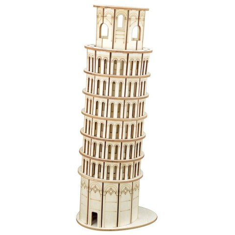 DREWNIANE PUZZLE 3D PRZESTRZENNE 29 cm KRZYWA WIEŻA W PIZIE DIY 8+ DREWNIANE PUZZLE 3D PRZESTRZENNE 29 cm KRZYWA WIEŻA W PIZIE DIY 8+