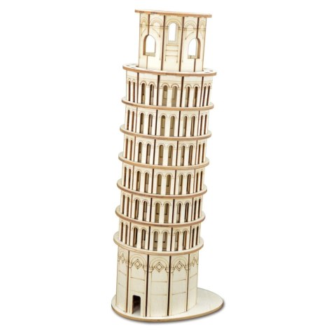 DREWNIANE PUZZLE 3D PRZESTRZENNE 29 cm KRZYWA WIEŻA W PIZIE DIY 8+ DREWNIANE PUZZLE 3D PRZESTRZENNE 29 cm KRZYWA WIEŻA W PIZIE DIY 8+