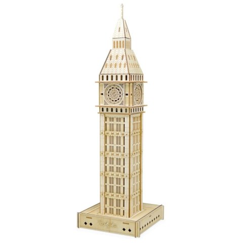 DREWNIANE PUZZLE 3D PRZESTRZENNE BIG BEN DIY 8+ DREWNIANE PUZZLE 3D PRZESTRZENNE BIG BEN DIY 8+
