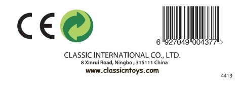 CLASSIC WORLD Drewniana Literka K CLASSIC WORLD Drewniana Literka K