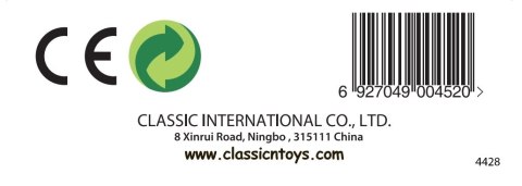 CLASSIC WORLD Drewniana Literka Z CLASSIC WORLD Drewniana Literka Z