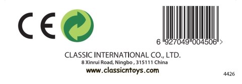 CLASSIC WORLD Drewniana Literka X CLASSIC WORLD Drewniana Literka X