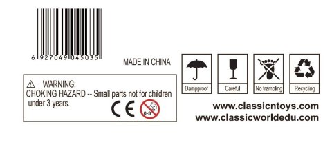 CLASSIC WORLD EDU Instrument Muzyczny Dzwoneczki dla Dzieci CLASSIC WORLD EDU Instrument Muzyczny Dzwoneczki dla Dzieci