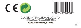 CLASSIC WORLD Wooden Letter M