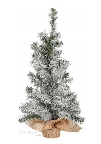 Choinka ośnieżona w jucie 30cm | NM8101-01 Choinka ośnieżona w jucie 30cm | NM8101-01