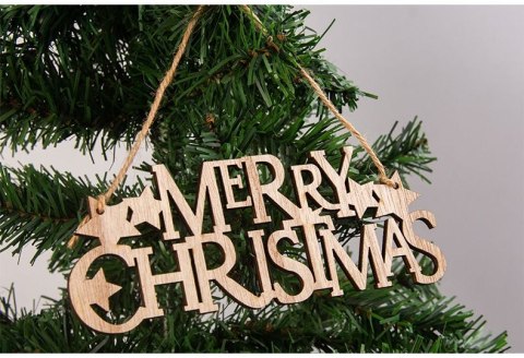 DREWNIANA ZAWIESZKA NAPIS NA CHOINKĘ MERRY CHRISTMAS WESOŁYCH ŚWIĄT DREWNIANA ZAWIESZKA NAPIS NA CHOINKĘ MERRY CHRISTMAS WESOŁYCH ŚWIĄT