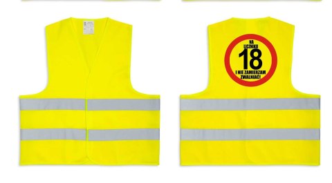 Kamizelka odblaskowa "18" Kamizelka odblaskowa "18"