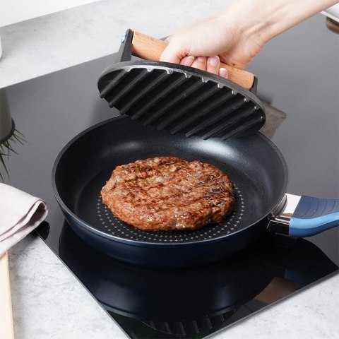 Prasa do Formowania Smash Burgerów Żeliwna ORION 18 cm Prasa do Formowania Smash Burgerów Żeliwna ORION 18 cm