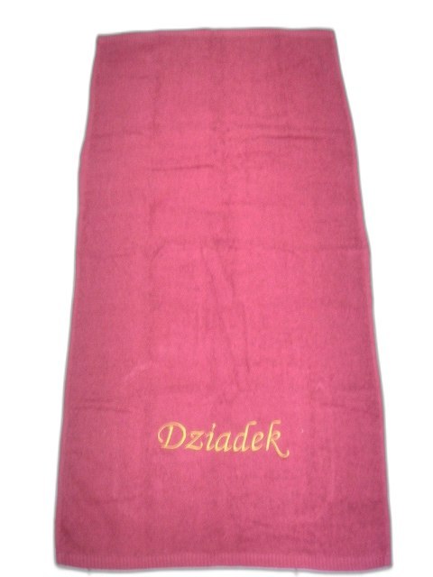 Ręcznik haftowany dla Babci Dziadka 2 szt. 50 x 100 cm Ręcznik haftowany dla Babci Dziadka 2 szt. 50 x 100 cm