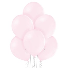 Balony lateksowe B105, Różowe, Pastel Soft Pink, 30cm, 100 sztuk Belbal