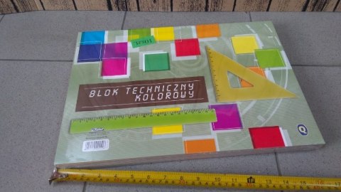 Blok techniczny A3 KOLOROWY 10szt. Blok techniczny A3 KOLOROWY 10szt.